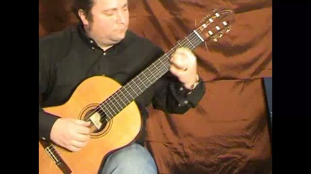 Classical Guitar Solo - 'Lagrima' by F. Tarrega