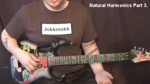 Natural Harmonics - Part 3