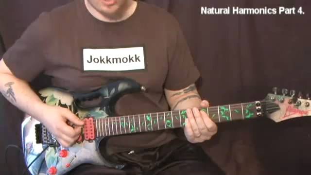 Natural Harmonics - Part 4