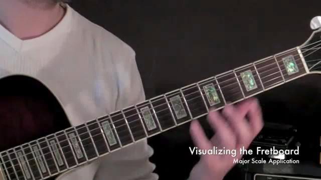 Visualizing the Fretboard - Major Scale Application
